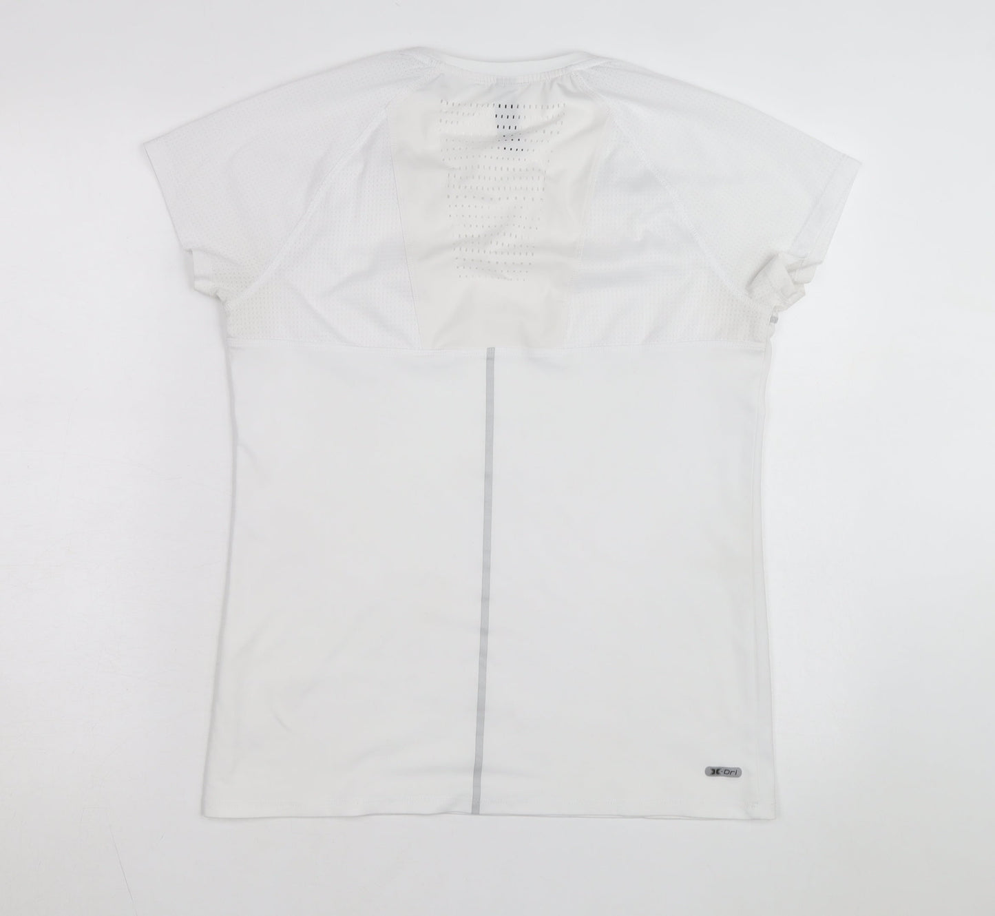 RBX Women's White Short Sleeve Active T-Shirt M Lightweight Quick Dry