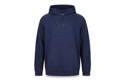Carhartt Men’s Blue Pullover Hoodie L Cotton Logo Hooded Sweatshirt