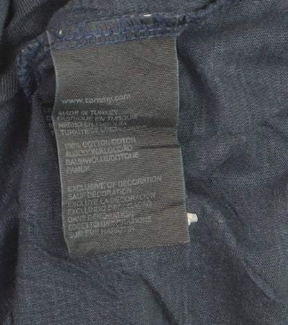 Tommy Hilfiger Men's Navy West Coast California Cotton T-Shirt XL