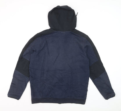Under Armour Men's Blue Medium Hooded Full Zip Track Jacket