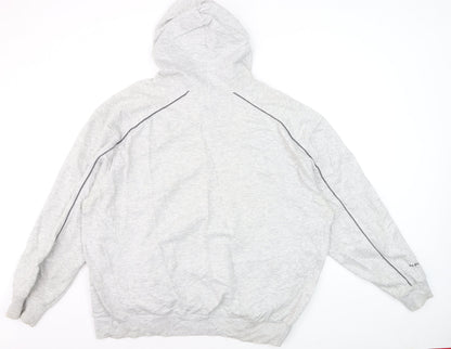 Umbro Men's Grey 2XL Pullover Hoodie Fleece Sportswear