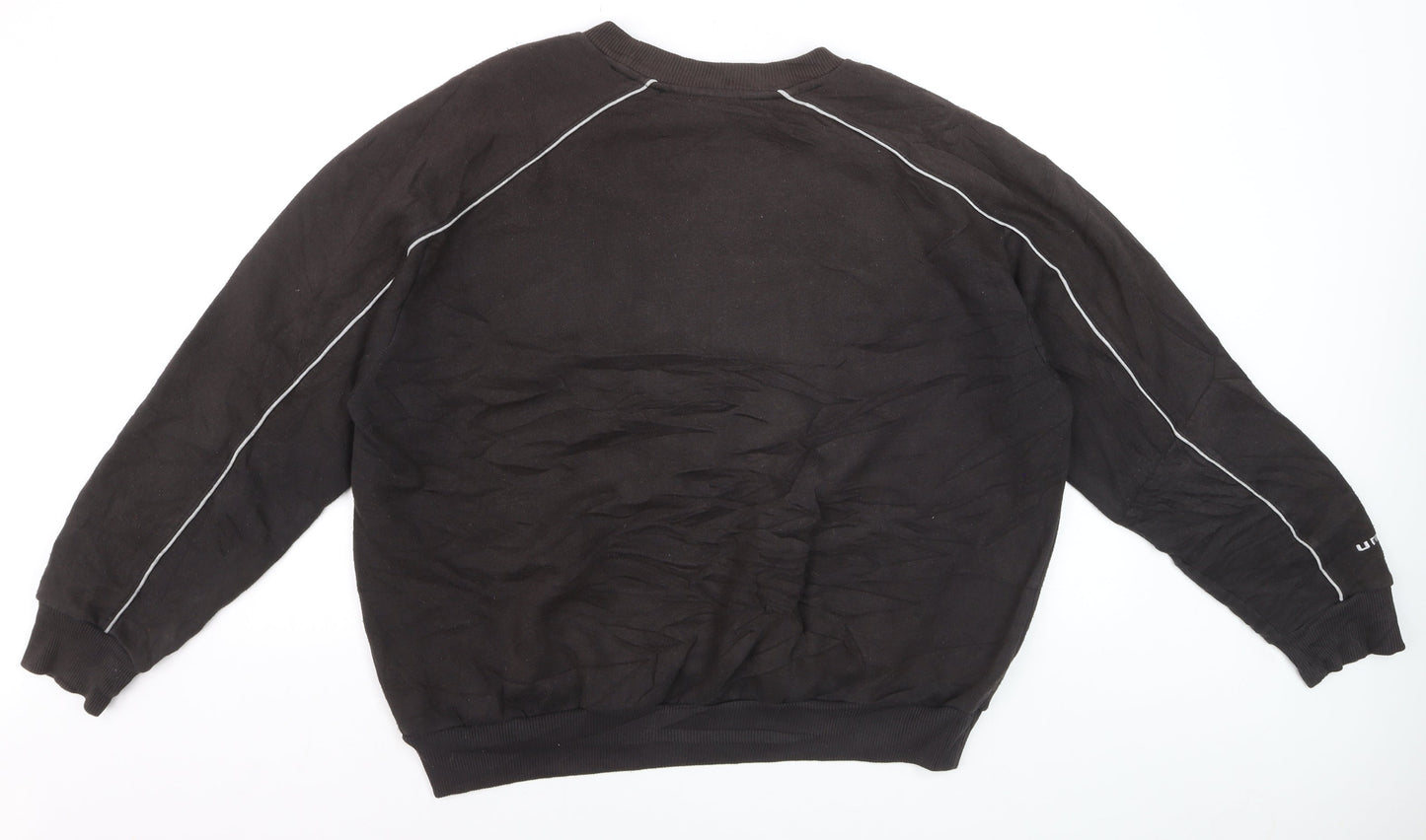 Umbro Men's Black XL Pullover Crew Neck Fleece Sweatshirt