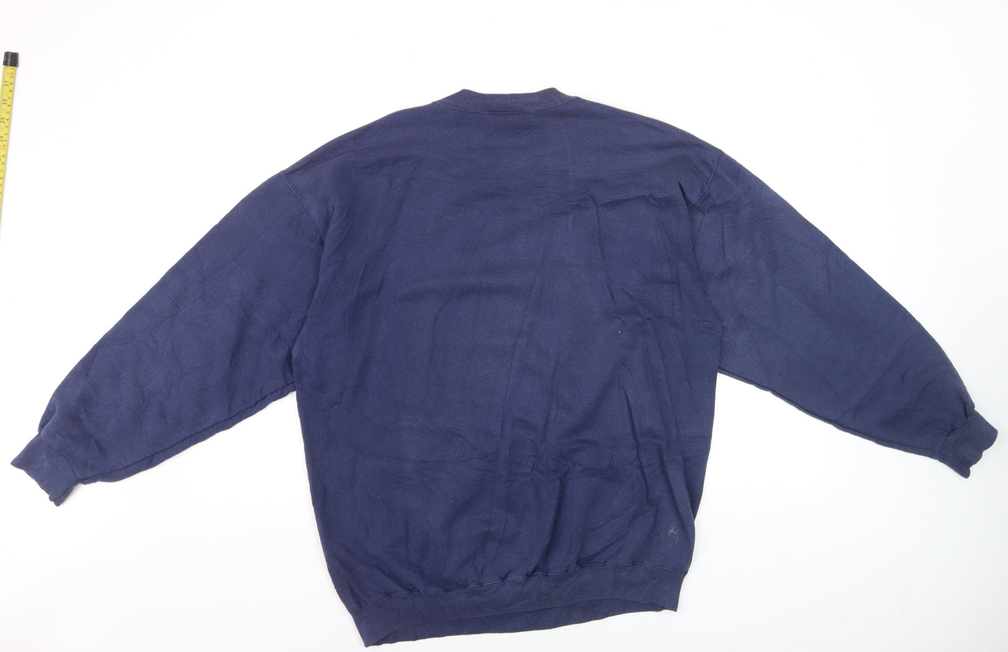 Walt Disney World Men's Blue Mickey Mouse Graphic Sweatshirt L