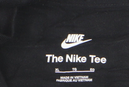 Nike Men's Black XL Sports Crew Neck Cotton T-Shirt