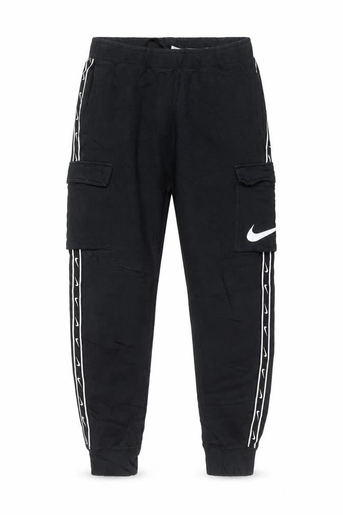 Nike Men's Black M Jogger Activewear Trousers with Side Stripe