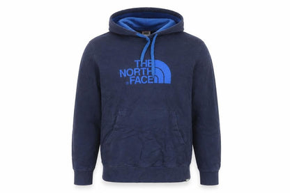 The North Face Men's Blue Pullover Hoodie L Outdoor Graphic