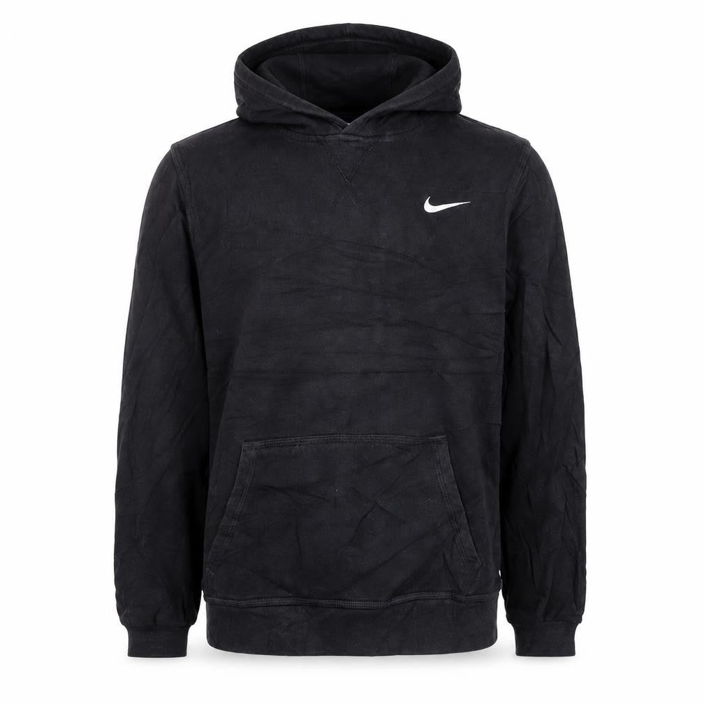 Nike Teens Black Pullover Hoodie XL Logo Fleece Sweatshirt