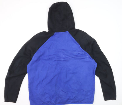 Nike Men's Blue Full Zip Hoodie XL Sportswear Sweatshirt