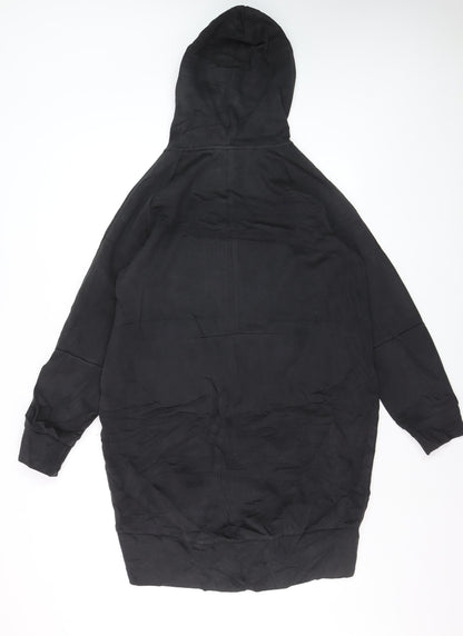 Adidas Men's Black Full Zip Hoodie Size S Lightweight Fleece