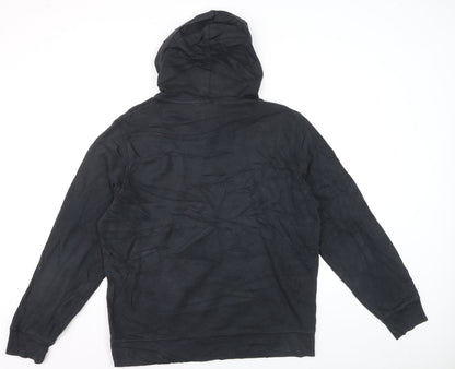 Russell Athletic Men's Black XL Pullover Hoodie with Logo Pocket