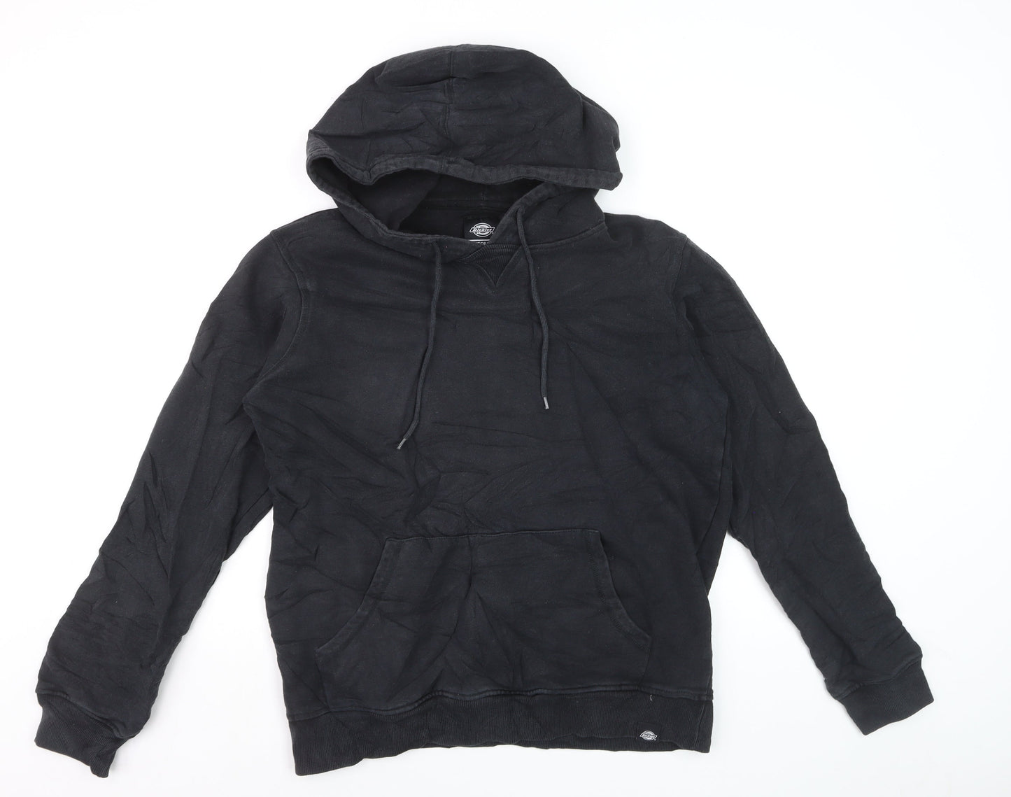 Dickies Men's Black Pullover Hoodie Medium Regular Fit Fleece
