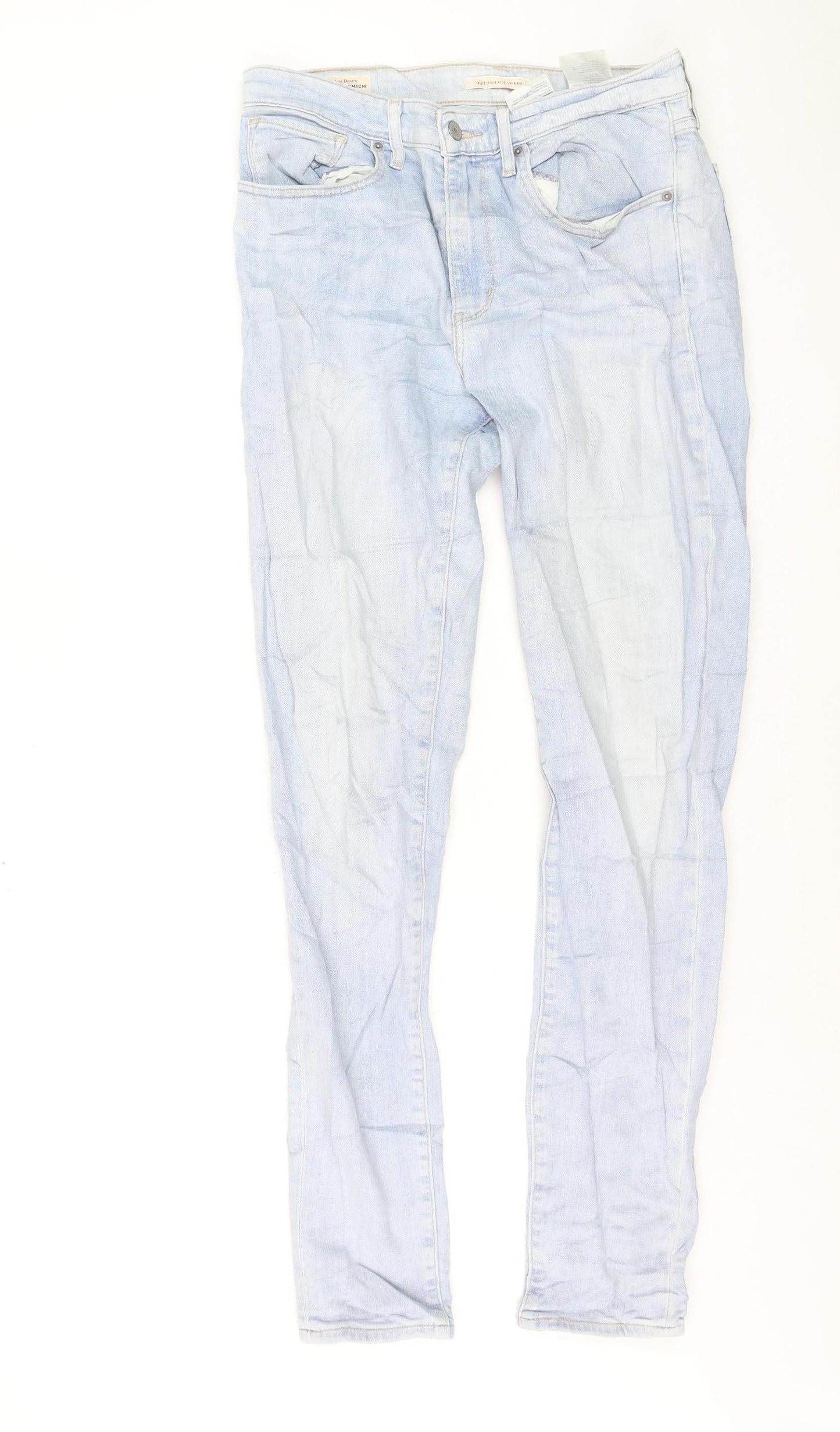 Levi's 721 High Rise Skinny Blue Denim Men's Jeans Size 30