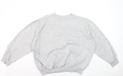 Umbro Men's Grey XL Crew Neck Pullover Sports Sweatshirt