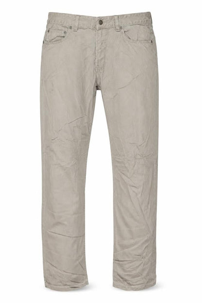 Lee Riders Men's Beige Slim Fit Chino Trousers W34 L34