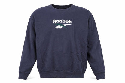 Reebok Men's Blue XL Pullover Crew Neck Cotton Sweatshirt