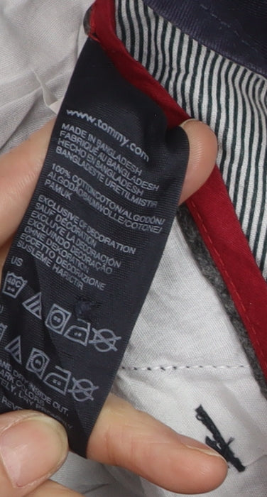Tommy Hilfiger Men's Navy Cotton Cargo Shorts Size 34 Regular Fit