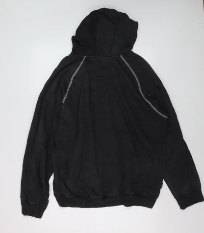 Umbro Men’s Black XL Pullover Hoodie Sports Logo Sweatshirt