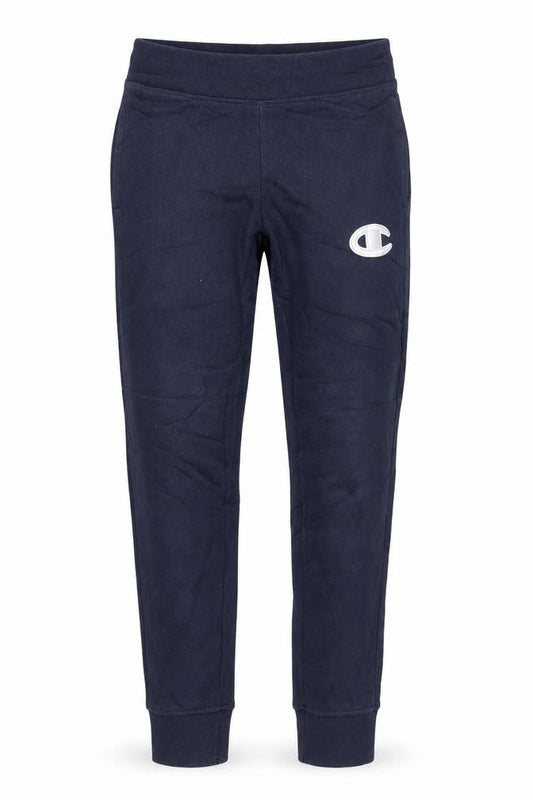 Champion Mens Blue L Jogger Trousers Fleece Regular Fit Activewear