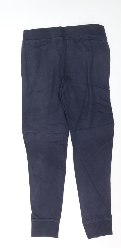Champion Mens Blue L Jogger Trousers Fleece Regular Fit Activewear