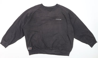 Umbro Men's Black XL Pullover Sweatshirt Crew Neck Sports Top