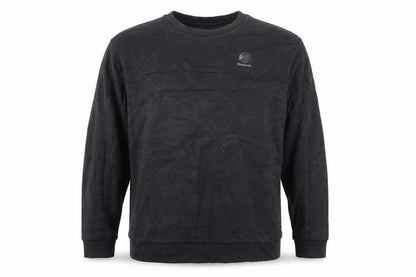 Reebok Men Black L Pullover Sweatshirt Crew Neck Classic Logo