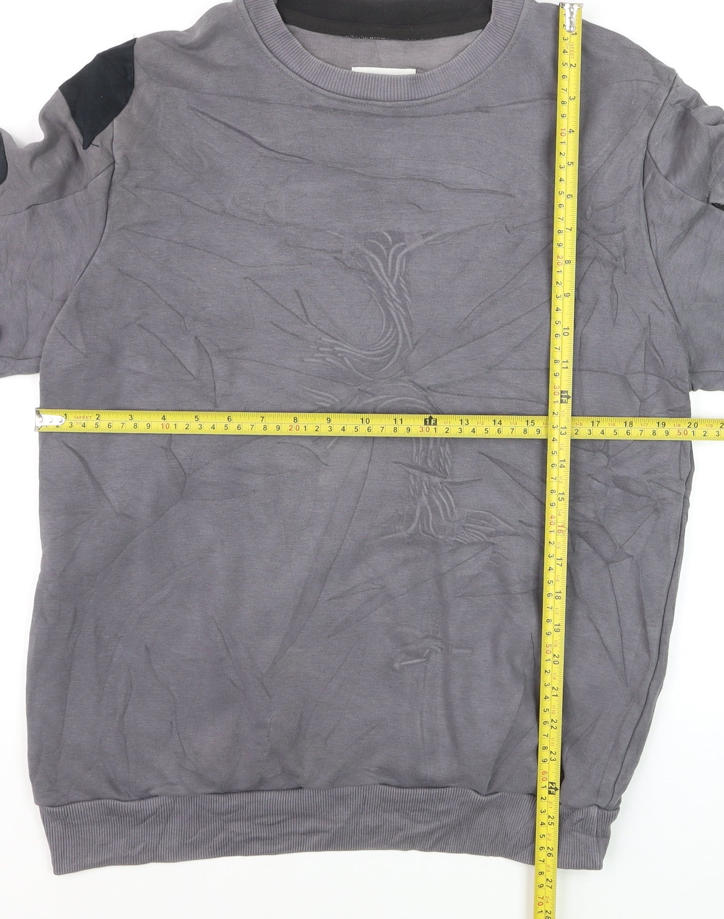 C.P. Company Mens Grey Crew Neck Sweatshirt XL Pullover Cotton Blend