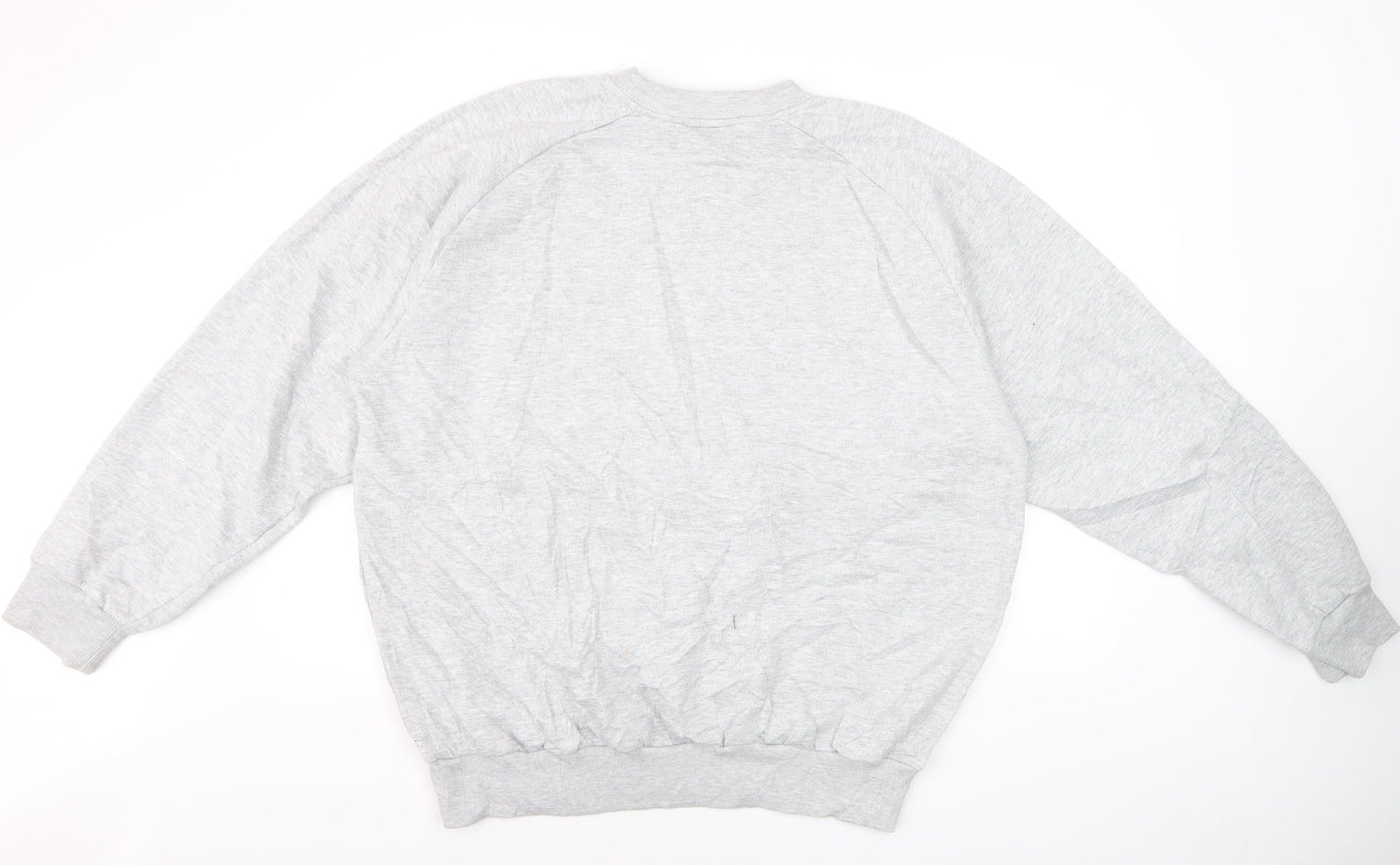 Umbro Mens Grey XXL Crew Neck Pullover Sweatshirt Classic Style