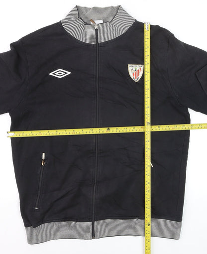 Umbro Men's Black Medium Athletic Club Bilbao Track Jacket