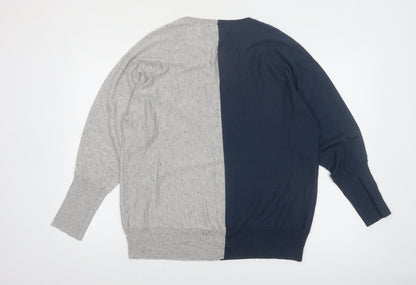 Next Men's Multicoloured V-Neck Pullover Jumper Size L