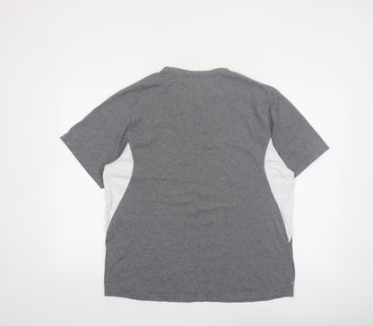 Nike Men's Grey XL FIT Dry Short Sleeve Sports T-Shirt