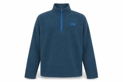 The North Face Men's Blue XL 1/4 Zip Fleece Pullover Sweatshirt