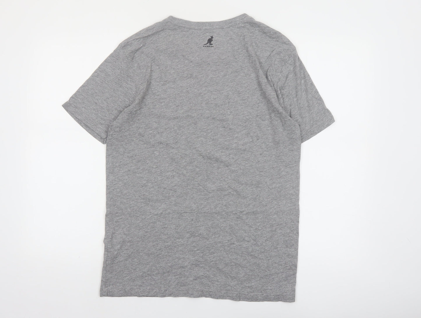 Kangol Original Men's Grey Crew Neck Short Sleeve T-Shirt M