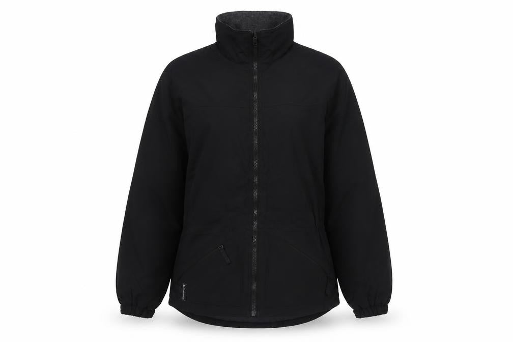 Columbia Women's Black Soft Shell Fleece Lined Jacket Size S