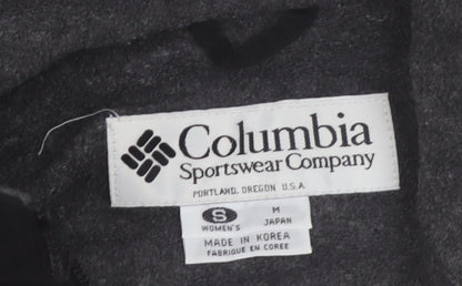 Columbia Women's Black Soft Shell Fleece Lined Jacket Size S