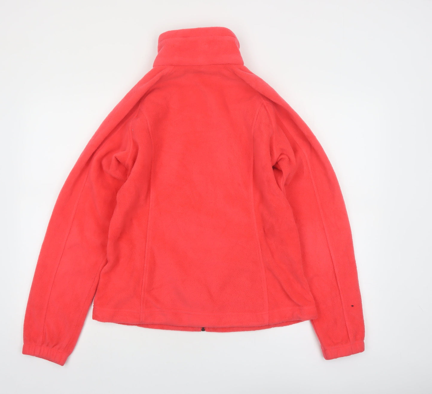 Columbia Women's Pink Fleece Full Zip Jacket Size M