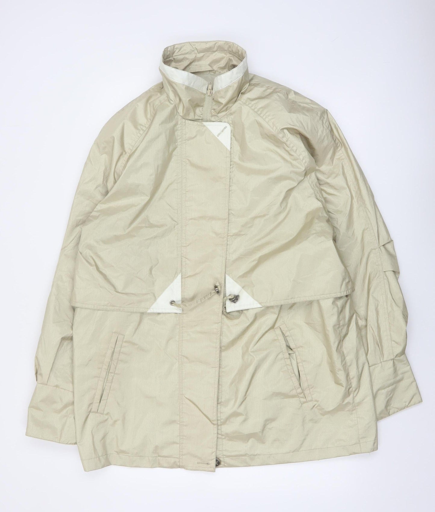 Fleet Street Women’s Beige Lightweight Parka Jacket L