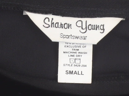 Sharon Young Women’s Black Velvet Long Sleeve Blouse Size S