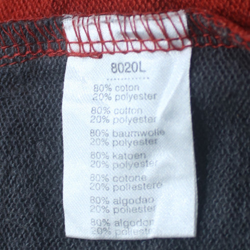 Lacoste Men’s Red V-Neck Pullover Sweatshirt Size L