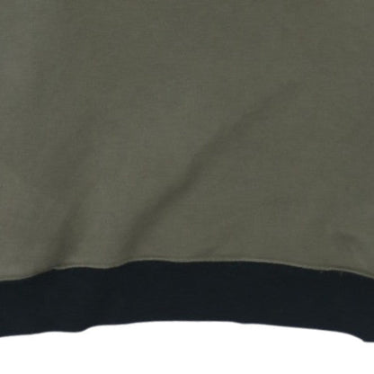 Lonsdale Women's Khaki & Black Colourblock Crew Neck Sweatshirt Size 18