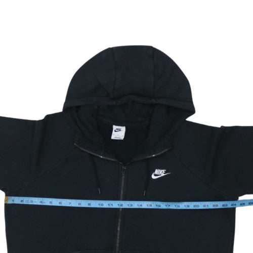 Nike Men's Black XL Full Zip Hoodie Sweatshirt Fleece