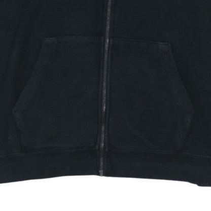 Nike Men's Black XL Full Zip Hoodie Sweatshirt Fleece