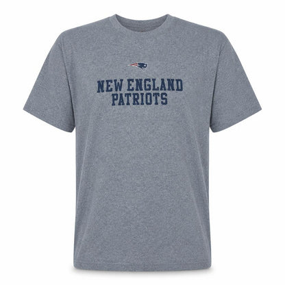 VF Imagewear Men’s Grey New England Patriots Cotton Blend T-Shirt XL