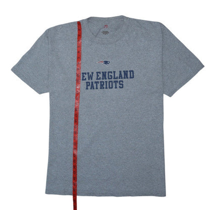 VF Imagewear Men’s Grey New England Patriots Cotton Blend T-Shirt XL