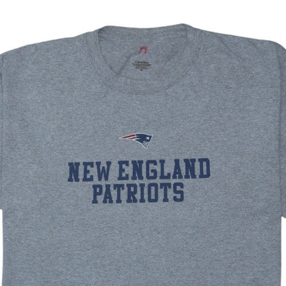 VF Imagewear Men’s Grey New England Patriots Cotton Blend T-Shirt XL