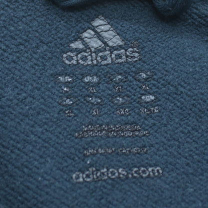 Adidas Men’s Blue XL 1/4 Zip Fleece Activewear Jacket