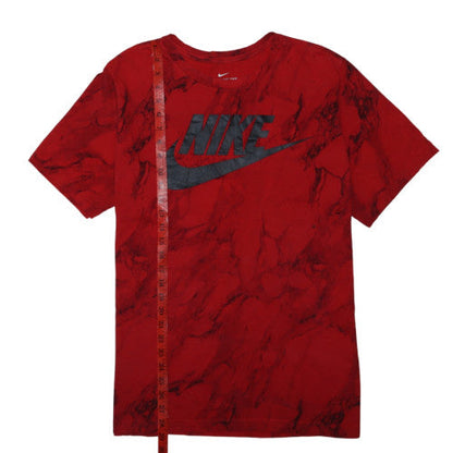 Nike Men's Red XL Graphic Print Sports T-Shirt