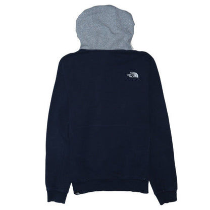 The North Face Mens Blue Pullover Hoodie Size L Outdoor Fleece