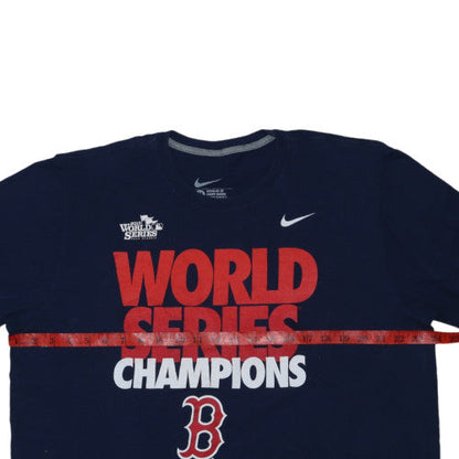 Nike Men's Navy Boston Red Sox World Series Champions XL T-Shirt