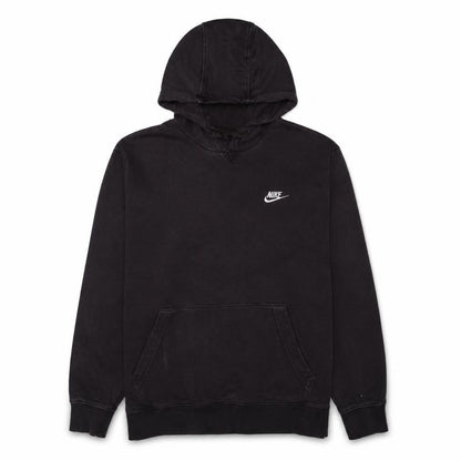Nike Men's Black Large Pullover Hoodie with Logo Detail