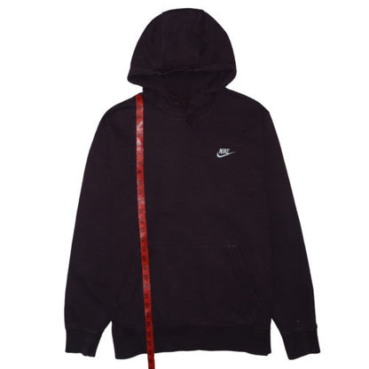Nike Men's Black Large Pullover Hoodie with Logo Detail